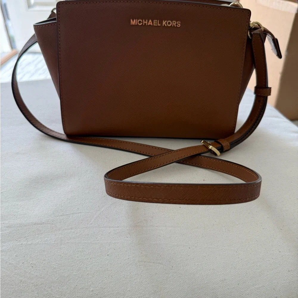 Michael Kors Tan Crossbody Bag